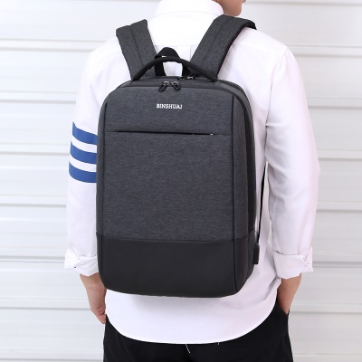 Sac à bandoulière grand volume Nylon gris pour les hommes