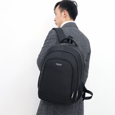 Sac à dos pour homme avec interface USB externe respirant, dissipant la chaleur et anti-éclaboussures