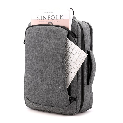 Sac à bandoulière pour homme avec interface USB externe grande capacité multi-compartiments anti-éclaboussures d'eau