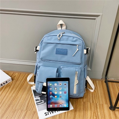 sac à dos étudiant sac à dos Oxford tissu grande capacité