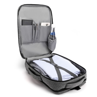 Sac à dos pour homme Chargeur externe/Interface casque Tissu en nylon résistant aux chocs de décompression
