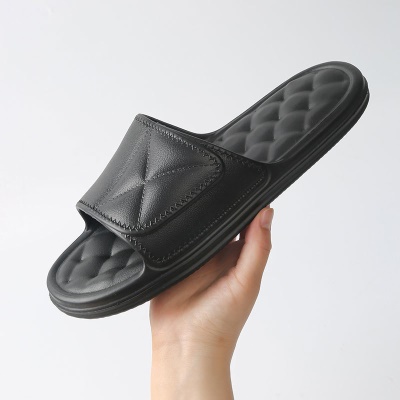 Babouches pour hommes EVA confort fond souple Ring-carreaux