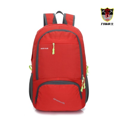 Sac à dos pour homme pliable en nylon imperméable anti-déchirure