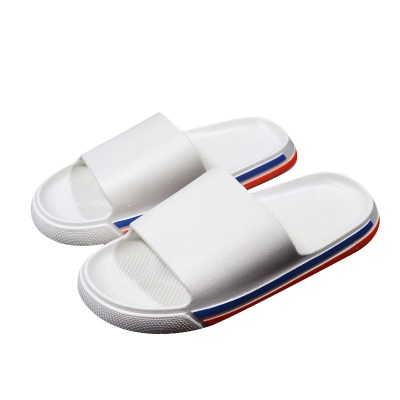 Babouches sandales pour hommes avec un mot à fond plat résistant à l'abrasion