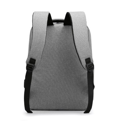 Sac à dos pour hommes avec interface USB externe en tissu de nylon circulation respirante