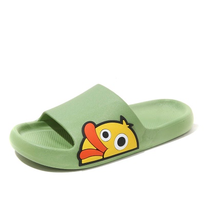 Babouches pour les garçons canard de dessin animé PVC doux et respirant