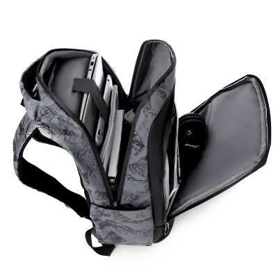 Sac à bandoulière camouflage externe USB grande capacité pour les hommes