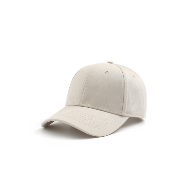Casquette à visière à large avant-toit en sergé de coton
