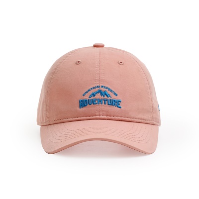 Casquette à visière à six aiguilles bord brodé tour de chapeau réglable