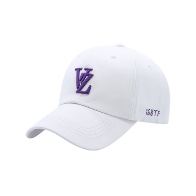 Casquette à visière visage petit écran solaire broderie tridimensionnelle