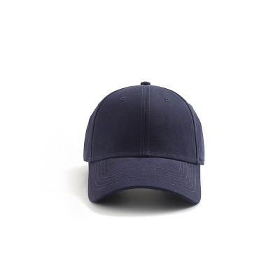 Casquette à visière à large avant-toit en sergé de coton