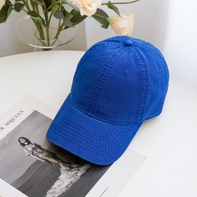 Casquette de baseball couleur unie