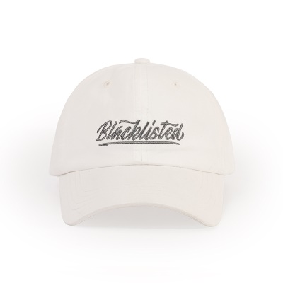 Chapeau à visière lettre broderie visage petit capot souple