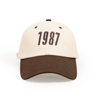 Casquette à visière avec capote souple en coton réglable