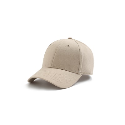 Casquette à visière à large avant-toit en sergé de coton