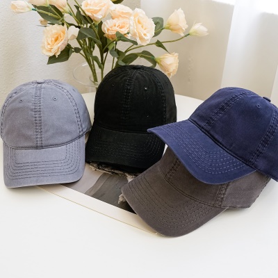 Casquette de baseball couleur unie