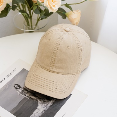 Casquette de baseball couleur unie
