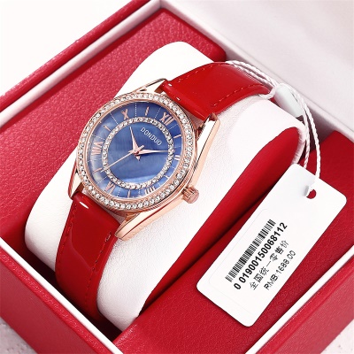 Montres dames aiguilles imperméables en alliage de zinc ceinture
