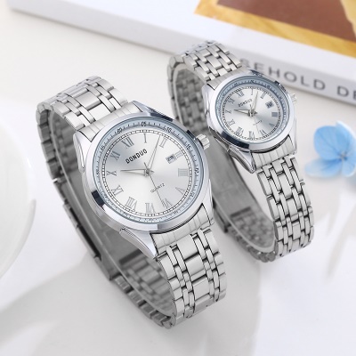 Montre dames en acier inoxydable alliage de zinc imperméable aiguilles