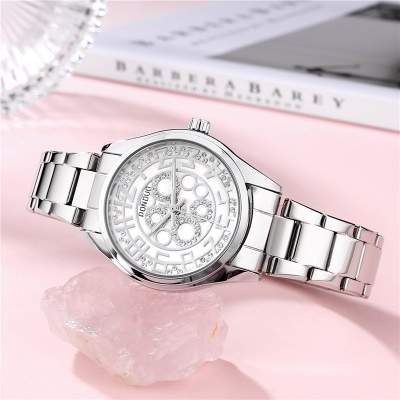 Montres dames avec disque en alliage de zinc mouvement à quartz