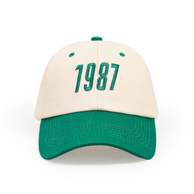 Casquette à visière avec capote souple en coton réglable