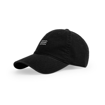 Casquette de baseball à motif ondulé Casquette à visière solaire