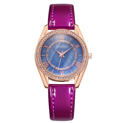 Montres dames aiguilles imperméables en alliage de zinc ceinture