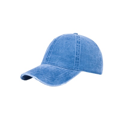 Chapeau homme/femme lavé pour faire un vieux trou uni
