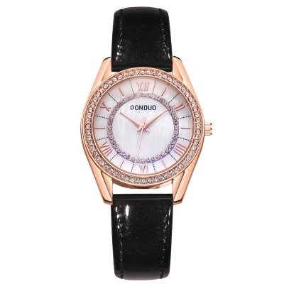 Montres dames aiguilles imperméables en alliage de zinc ceinture