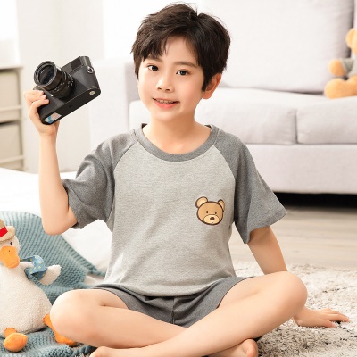 Pyjama pour enfants 2 pièces modal dessin animé anime sans formaldéhyde