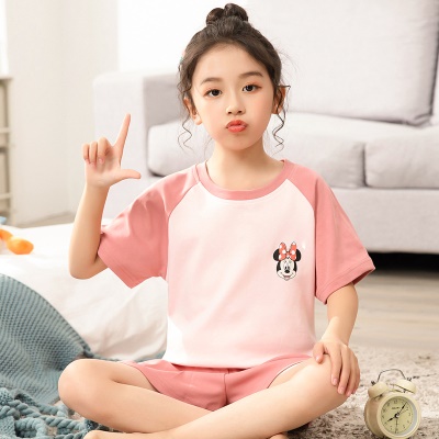 Pyjama pour enfants 2 pièces modal dessin animé anime sans formaldéhyde