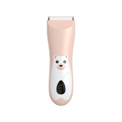 Tondeuse électrique pour bébé tête de couteau en céramique LED affichage de puissance imperméable