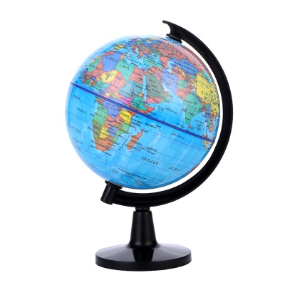 Globe en plastique 10,6 cm Version anglaise