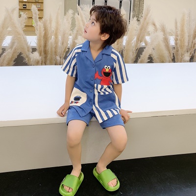 Ensemble de cardigan manches courtes pour pyjamas pour enfants