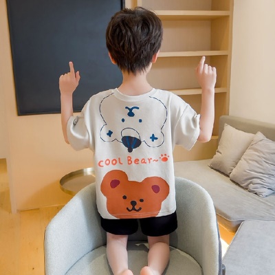 Ensemble de pyjamas à manches courtes pour enfants