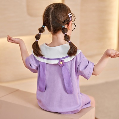 Pyjama pour enfants deux pièces mignon cartoon loose coton