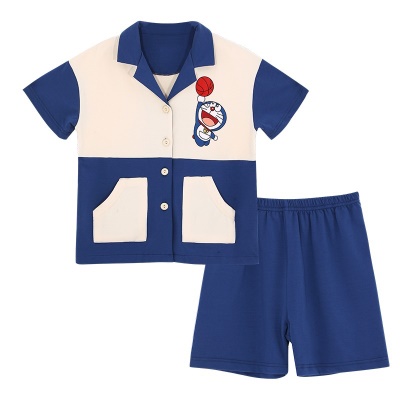 Ensemble de cardigan manches courtes pour pyjamas pour enfants