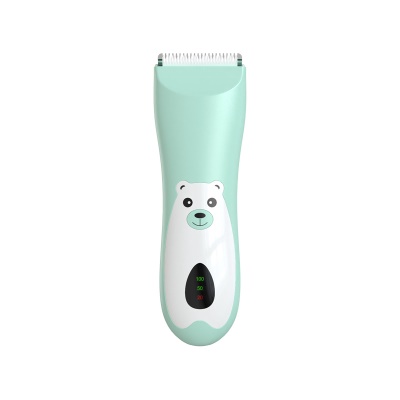 Tondeuse électrique pour bébé tête de couteau en céramique LED affichage de puissance imperméable