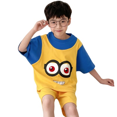 Pyjama parent-enfant à manches courtes Vêtements de maison