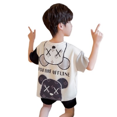 Pyjama short manches courtes pour les garçons