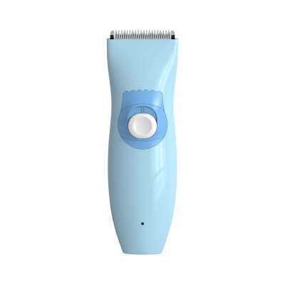 Bébé tondeuse à cheveux à faible bruit interrupteur poussoir imperméable