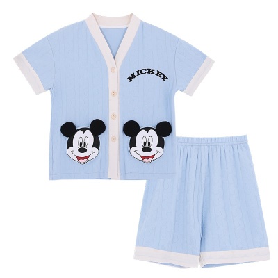 Ensemble de cardigan manches courtes pour pyjamas pour enfants