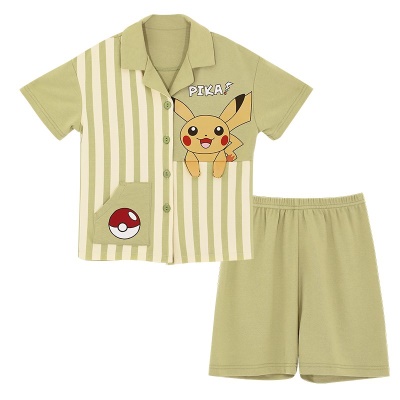 Ensemble de cardigan manches courtes pour pyjamas pour enfants