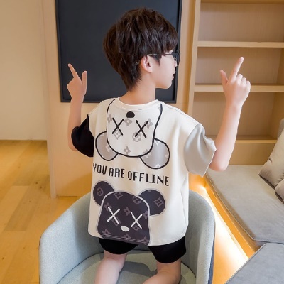 Pyjama short manches courtes pour les garçons