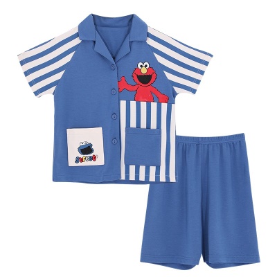 Ensemble de cardigan manches courtes pour pyjamas pour enfants
