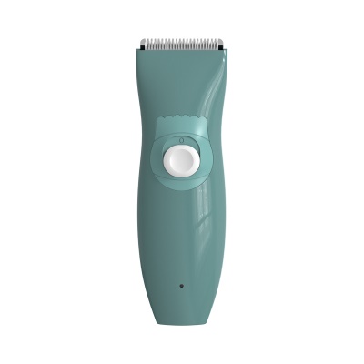 Bébé tondeuse à cheveux à faible bruit interrupteur poussoir imperméable