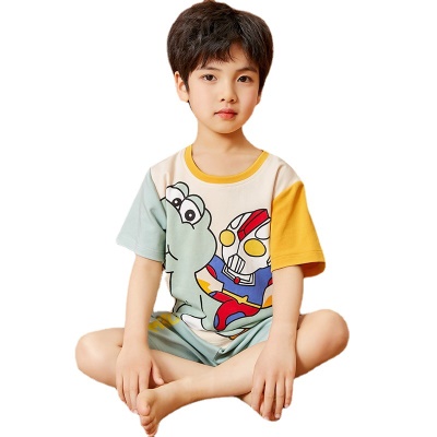 Chemise de nuit à manches courtes pour garçon