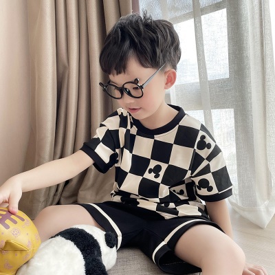 Ensemble de pyjamas à manches courtes pour enfants