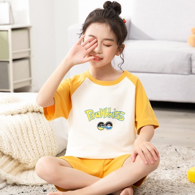 Pyjama pour enfants 2 pièces modal dessin animé anime sans formaldéhyde