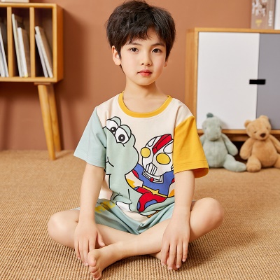 Chemise de nuit à manches courtes pour garçon